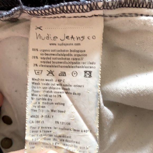 NUDIE JEANS - Organic cotton high waist skinny denim - Picture 7 of 8